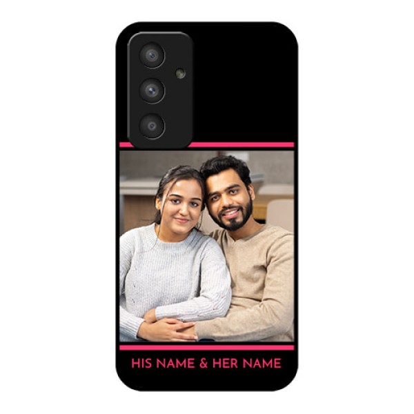 Galaxy A54 5G Custom Glass Mobile Case - with Add Text Design