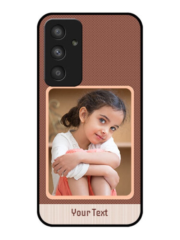 Custom Galaxy A54 5G Custom Glass Phone Case - Simple Pic Upload Design