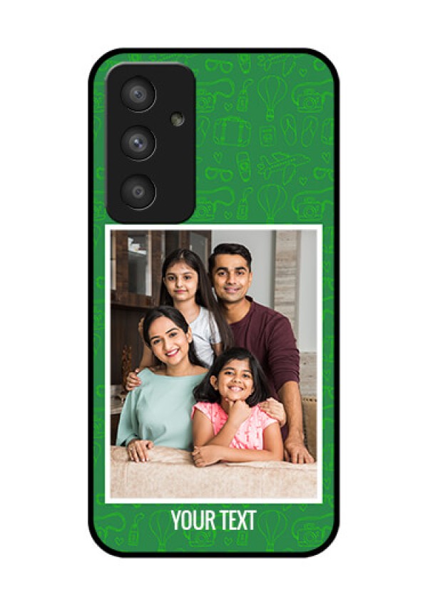 Galaxy A54 5G Personalized Glass Phone Case - Picture Upload Design