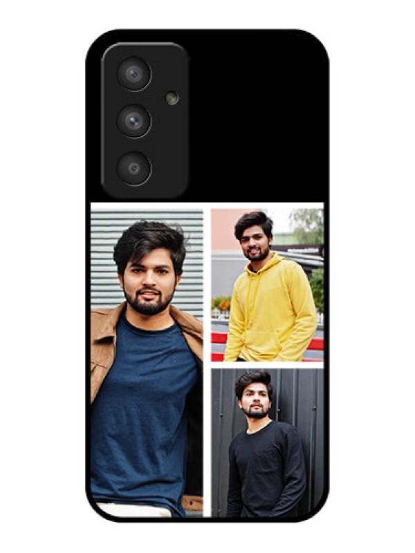Custom Galaxy A54 5G Photo Printing on Glass Case - Upload Multiple Picture Design