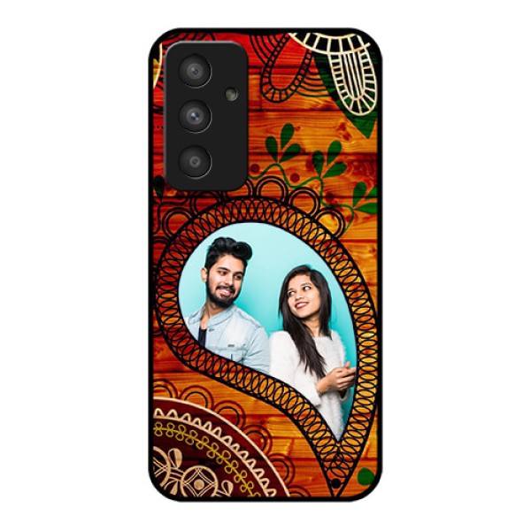 Galaxy A54 5G Personalized Glass Phone Case - Abstract Colorful Design
