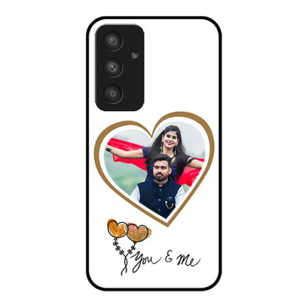 Galaxy A54 5G Custom Glass Mobile Case - You & Me Design