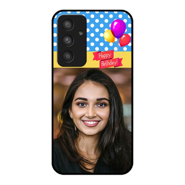 Galaxy A54 5G Custom Glass Mobile Case - Happy Birthday Design