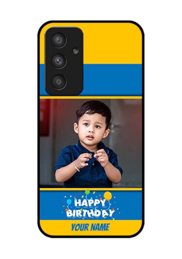 Galaxy A54 5G Custom Glass Mobile Case - Birthday Wishes Design