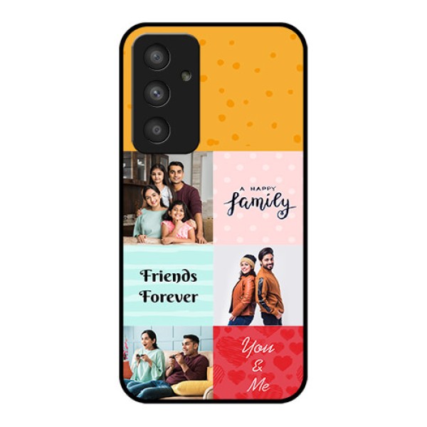 Galaxy A54 5G Personalized Glass Phone Case - Images with Quotes Design Galaxy A54 5G Personalized Glass Phone Case - Images with Quotes Design