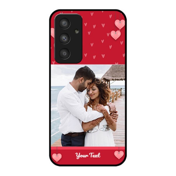 Galaxy A54 5G Custom Glass Phone Case - Valentines Day Design