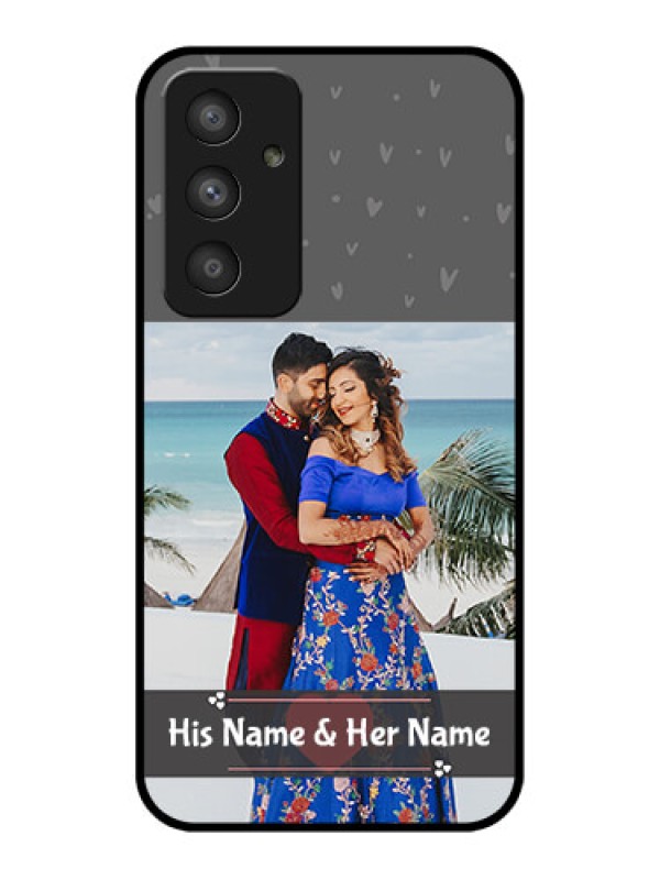 Custom Galaxy A54 5G Custom Glass Mobile Case - Buy Love Design with Photo Online