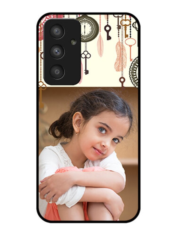 Custom Galaxy A54 5G Custom Glass Mobile Case - Boho Style Design