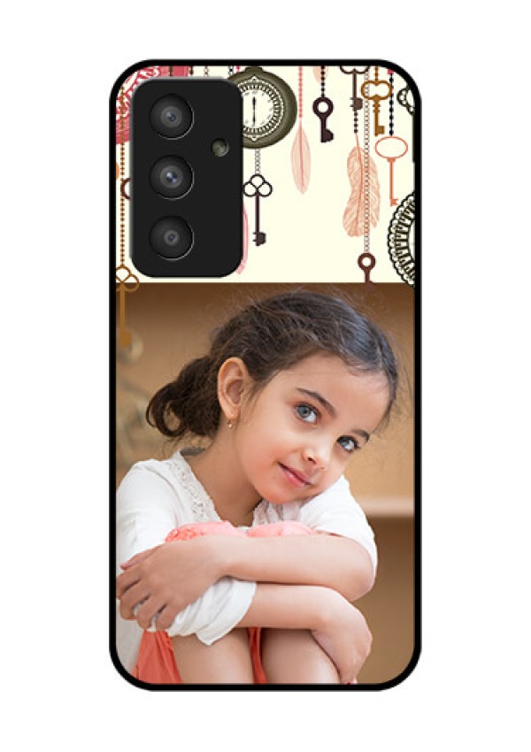 Galaxy A54 5G Custom Glass Mobile Case - Boho Style Design