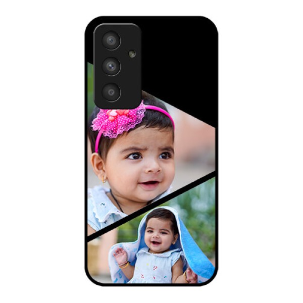 Galaxy A54 5G Custom Glass Phone Case - Semi Cut Design