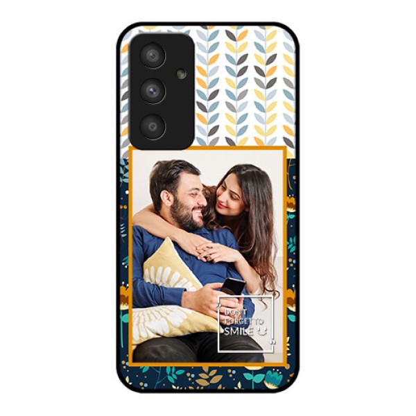 Galaxy A54 5G Custom Glass Mobile Case - Pattern Design