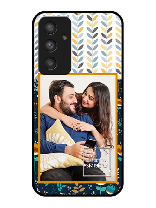 Custom Galaxy A54 5G Custom Glass Mobile Case - Pattern Design
