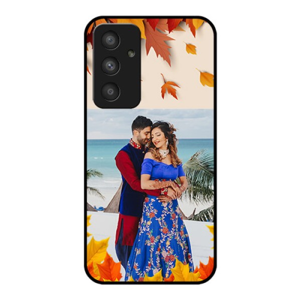 Galaxy A54 5G Photo Printing on Glass Case - Autumn Maple Leaves Design Galaxy A54 5G Photo Printing on Glass Case - Autumn Maple Leaves Design