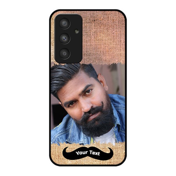 Galaxy A54 5G Personalized Glass Phone Case - with Texture Design