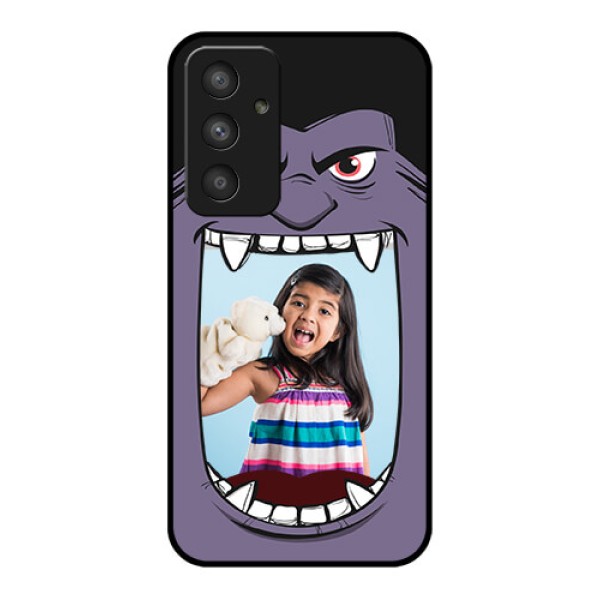 Galaxy A54 5G Custom Glass Phone Case - Angry Monster Design