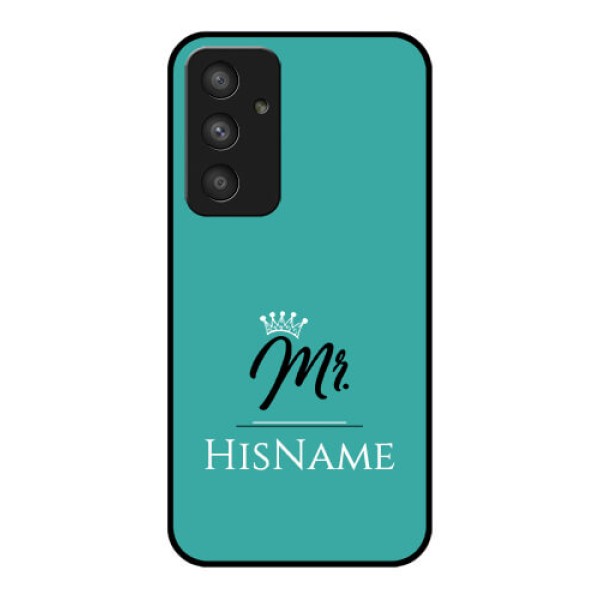 Galaxy A54 5G Custom Glass Phone Case Mr with Name Galaxy A54 5G Custom Glass Phone Case Mr with Name