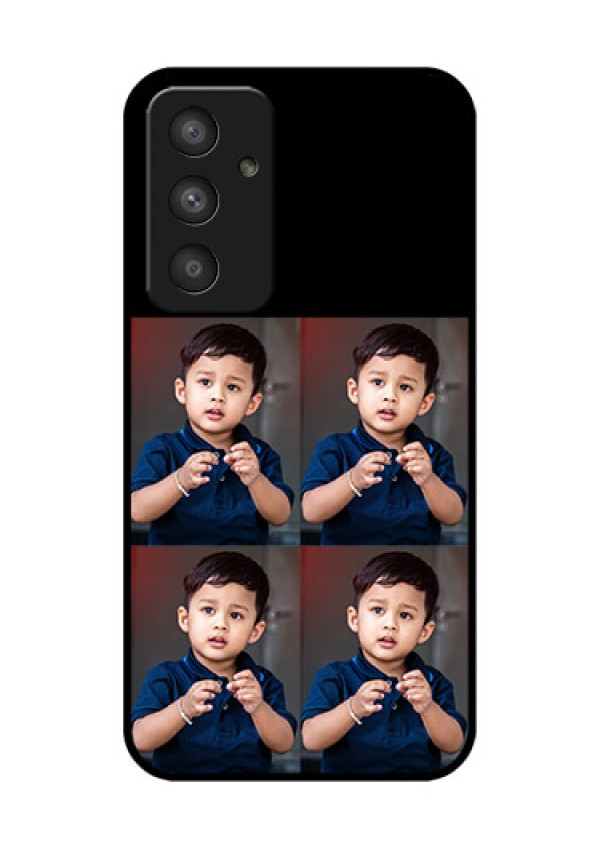 Galaxy A54 5G 4 Image Holder on Glass Mobile Cover