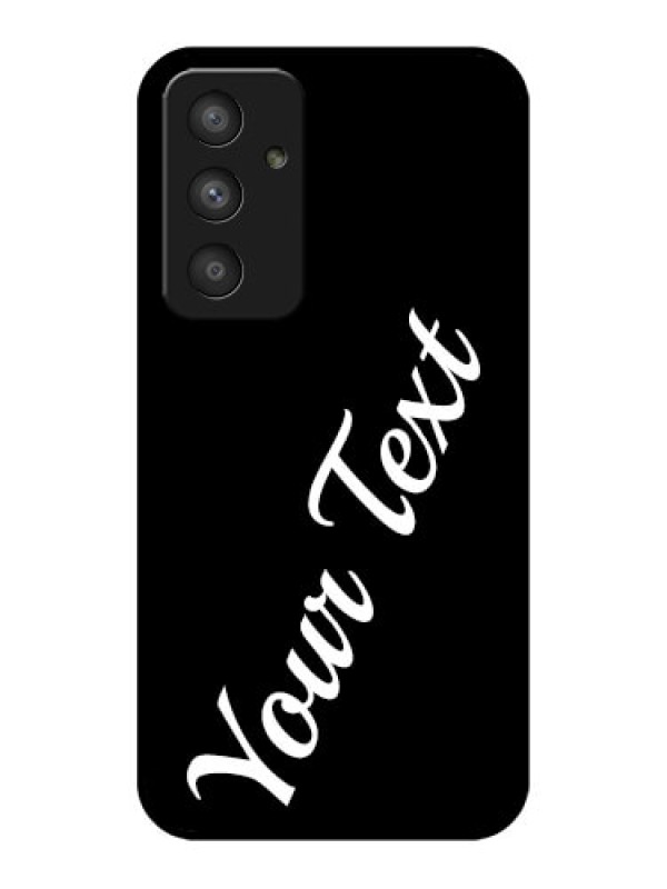 Custom Galaxy A54 5G Custom Glass Mobile Cover with Your Name