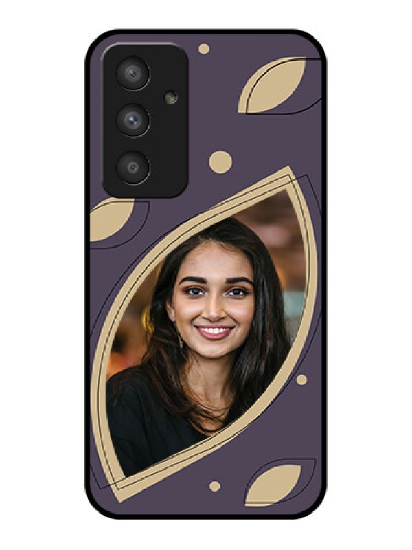 Custom Galaxy A54 5G Custom Glass Mobile Case - Falling Leaf Design