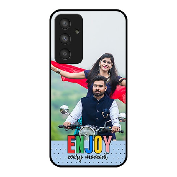 Galaxy A54 5G Photo Printing on Glass Case - Enjoy Every Moment Design