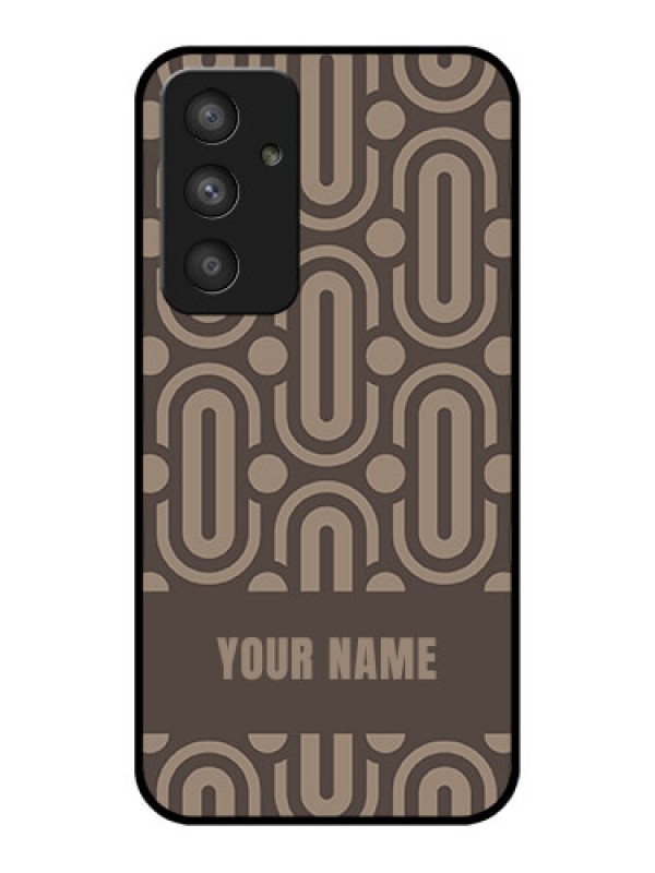 Custom Galaxy A54 5G Custom Glass Phone Case - Captivating Zero Pattern Design