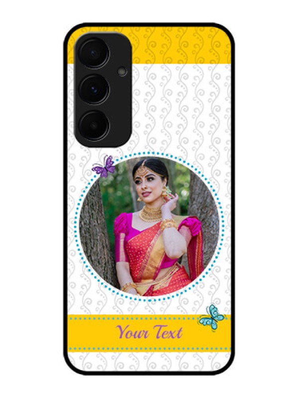 Custom Samsung Galaxy A55 5G Custom Glass Phone Case - Girls Premium Case Design