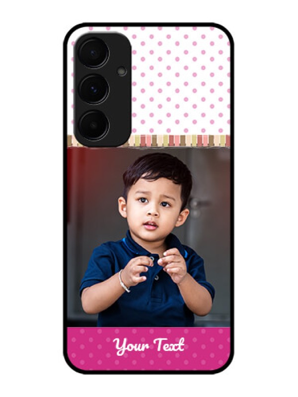 Custom Samsung Galaxy A55 5G Custom Glass Phone Case - Cute Girls Cover Design