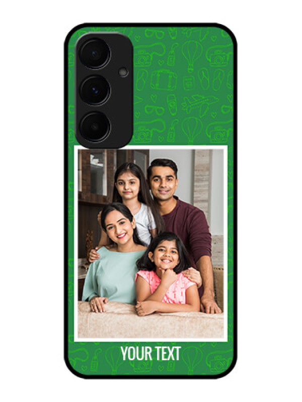 Custom Samsung Galaxy A55 5G Custom Glass Phone Case - Picture Upload Design