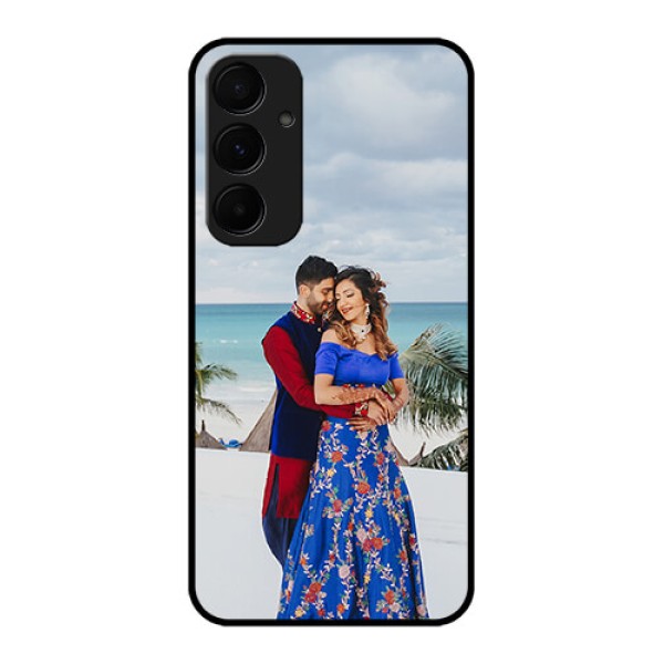 Samsung Galaxy A55 5G Custom Glass Phone Case - Upload Full Picture Design Samsung Galaxy A55 5G Custom Glass Phone Case - Upload Full Picture Design