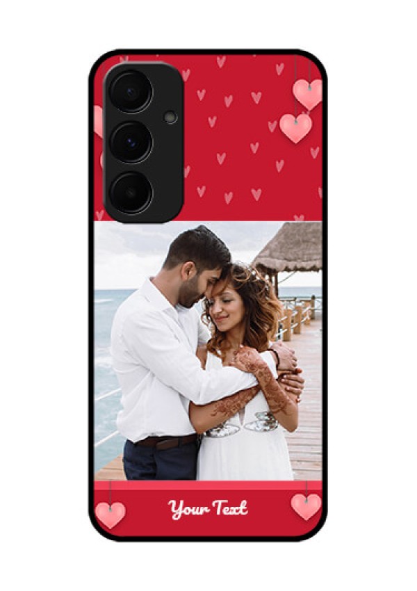 Samsung Galaxy A55 5G Custom Glass Phone Case - Valentines Day Design
