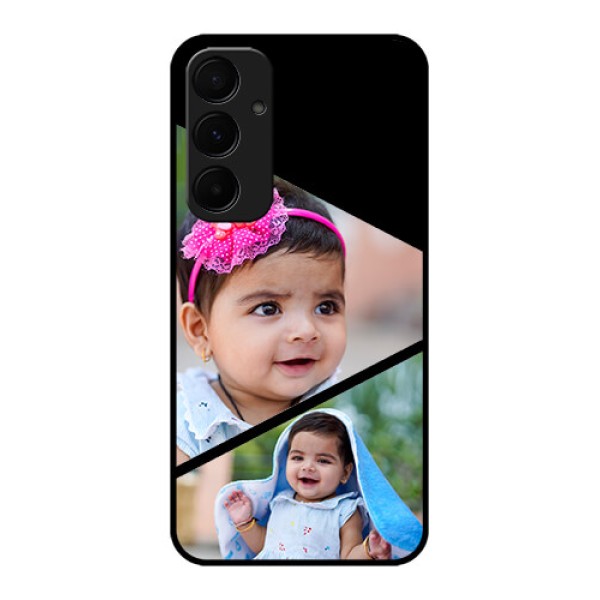 Samsung Galaxy A55 5G Custom Glass Phone Case - Semi Cut Design