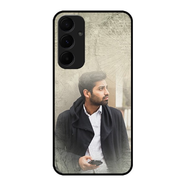 Samsung Galaxy A55 5G Custom Glass Phone Case - With Vintage Design