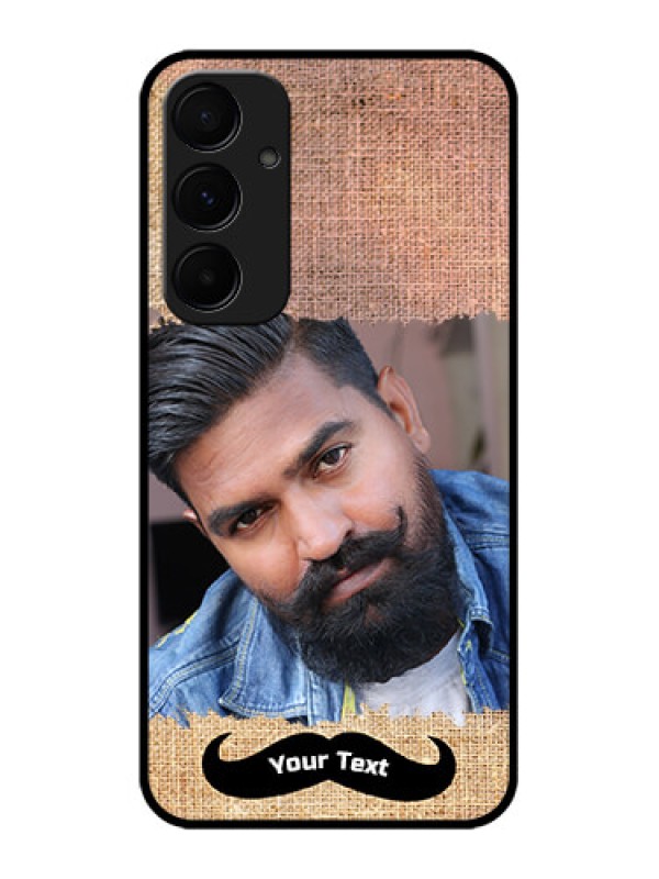 Custom Samsung Galaxy A55 5G Custom Glass Phone Case - With Texture Design