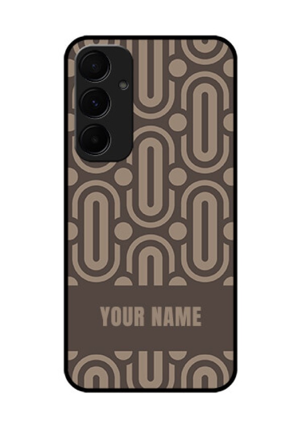 Samsung Galaxy A55 5G Custom Glass Phone Case - Captivating Zero Pattern Design