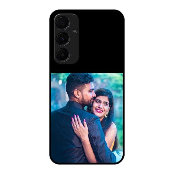 Galaxy A55 5G Custom Glass Phone Case - Upload Full Picture With Custom Color Design Galaxy A55 5G Custom Glass Phone Case - Upload Full Picture With Custom Color Design