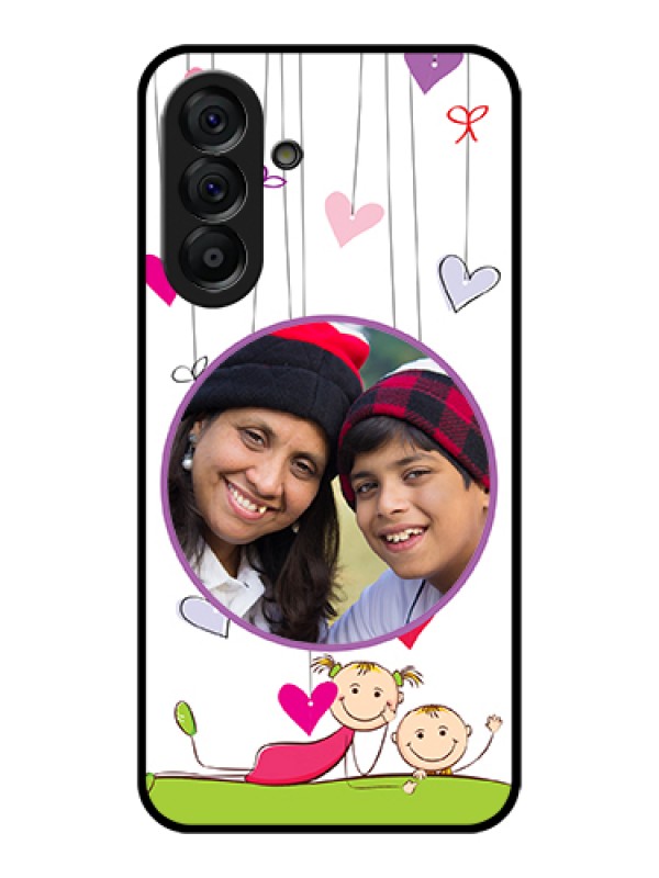 Custom Galaxy A56 5G Custom Glass Phone Case - Cute Kids Phone Case Design