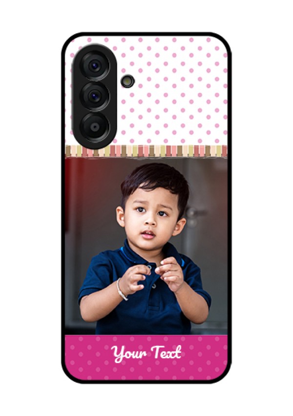 Galaxy A56 5G Custom Glass Phone Case - Cute Girls Cover Design