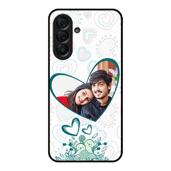Galaxy A56 5G Custom Glass Phone Case - Premium Couple Design Galaxy A56 5G Custom Glass Phone Case - Premium Couple Design