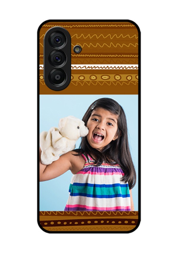 Galaxy A56 5G Custom Glass Phone Case - Friends Picture Upload Design