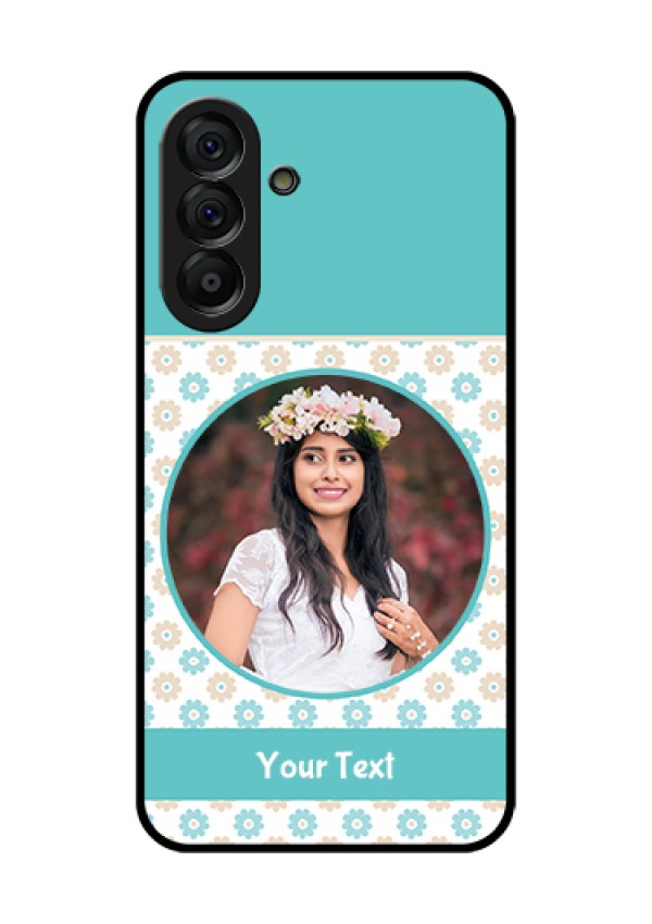 Galaxy A56 5G Custom Glass Phone Case - Beautiful Flowers Design