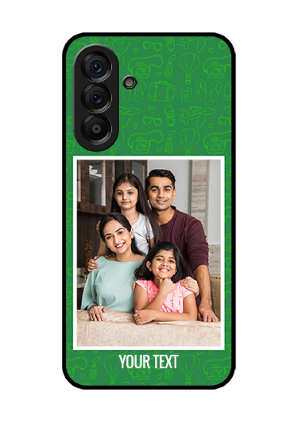Galaxy A56 5G Custom Glass Phone Case - Picture Upload Design