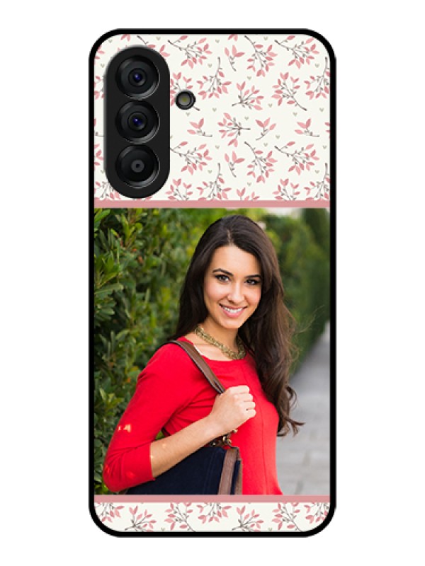 Custom Galaxy A56 5G Custom Glass Phone Case - Stunning Floral Design