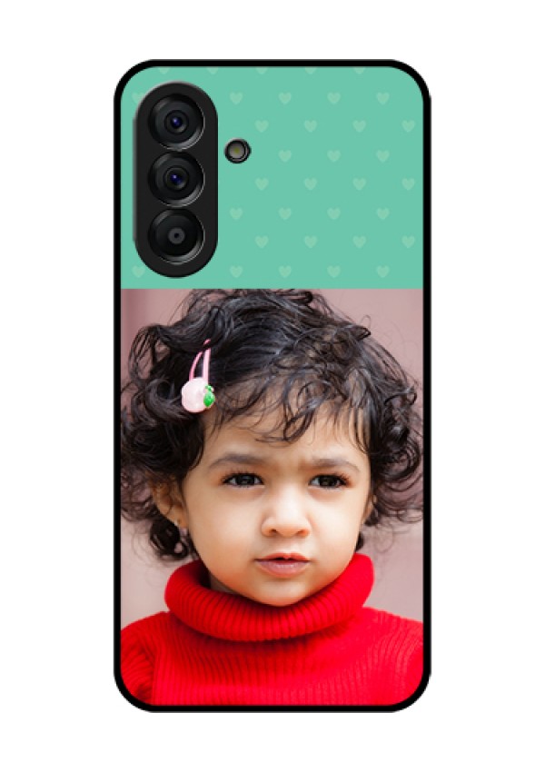 Galaxy A56 5G Custom Glass Phone Case - Lovers Picture Design