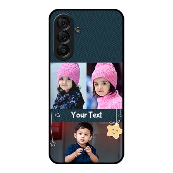 Galaxy A56 5G Custom Glass Phone Case - Hanging Stars Design
