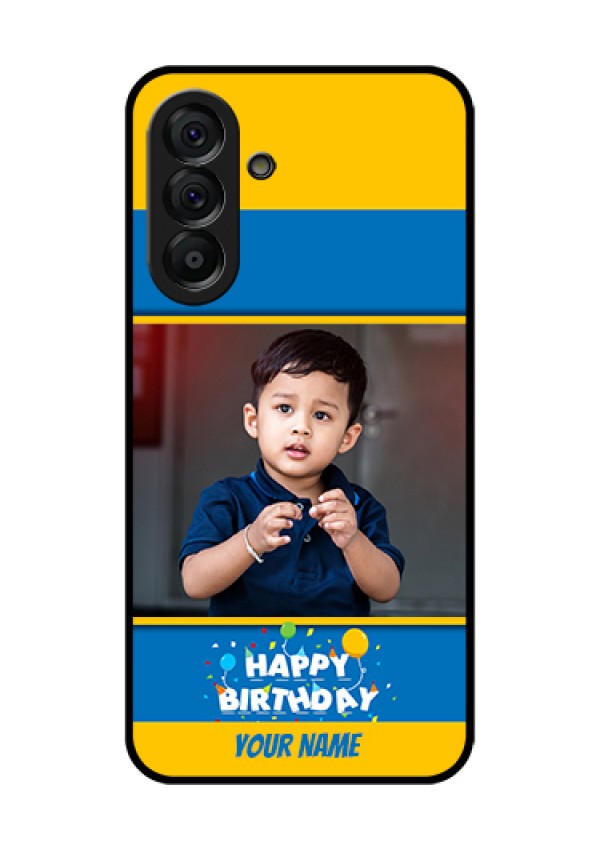 Galaxy A56 5G Custom Glass Phone Case - Birthday Wishes Design