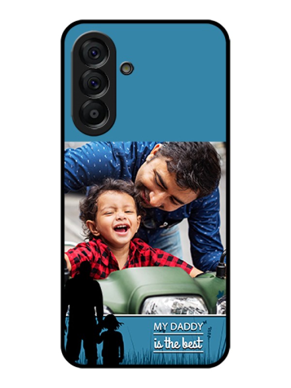 Custom Galaxy A56 5G Custom Glass Phone Case - Best Dad Design