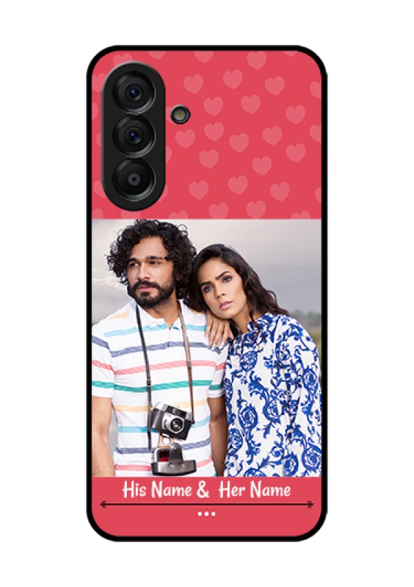Galaxy A56 5G Custom Glass Phone Case - Simple Love Design