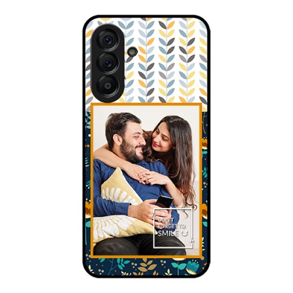 Galaxy A56 5G Custom Glass Phone Case - Pattern Design