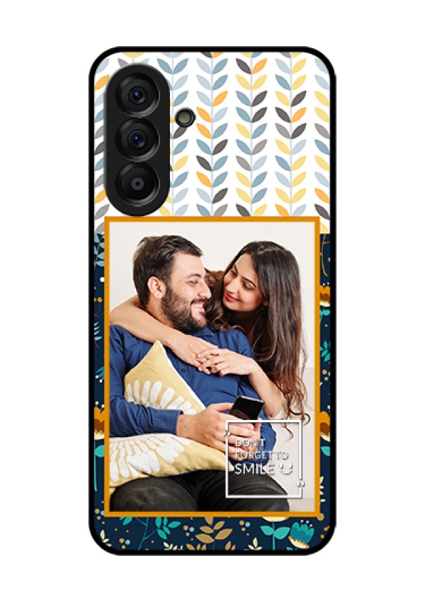 Galaxy A56 5G Custom Glass Phone Case - Pattern Design