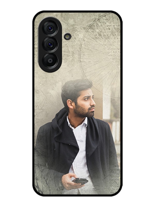 Custom Galaxy A56 5G Custom Glass Phone Case - With Vintage Design